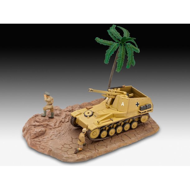 Revell First Diorama Set - Sd.Kfz. 124 Wespe modell tank