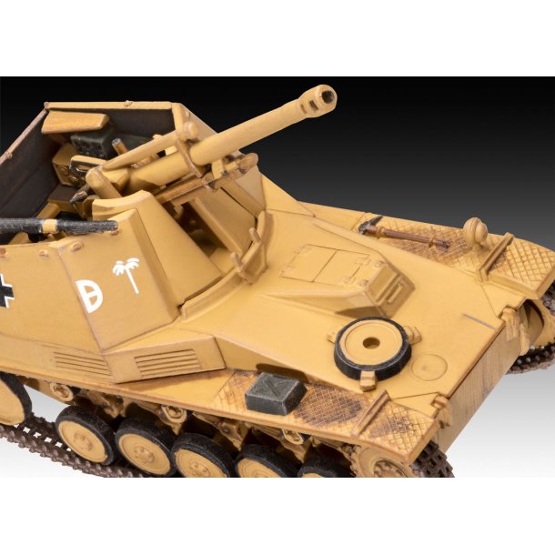 Revell First Diorama Set - Sd.Kfz. 124 Wespe modell tank