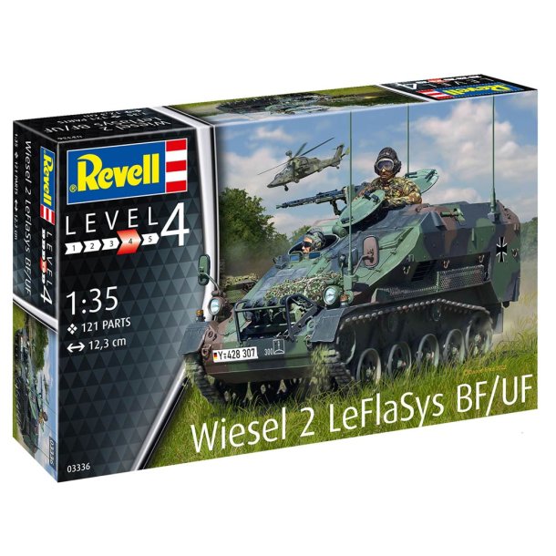 Revell Wiesel 2 LeFlaSys BF/UF modelkampvogn
