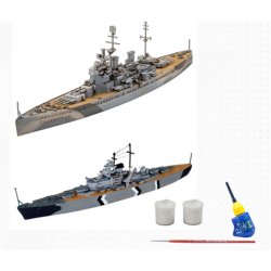 Revell First Diorama Set - Bismarck Battle modelskib