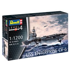 Revell USS Enterprise CV-6 modellfartyg