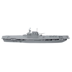 Revell USS Enterprise CV-6 - Med lim og maling