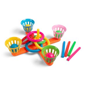 Ringspil med ringe / bolde