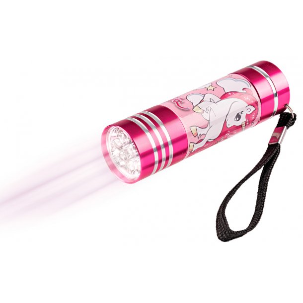 4-Grilz Lommelygte i aluminium 8,5 cm