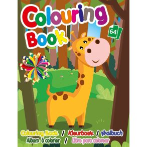 M�larbok med vilda djur