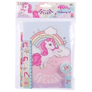 4-Girlz Unicorn anteckningsbok med 5 delar