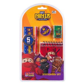 Ninja skrivset med 5 delar