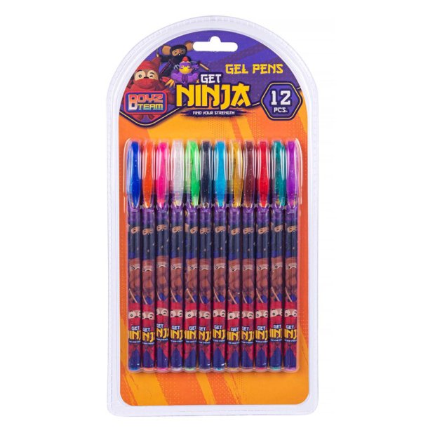 Ninja gel penne - 12stk