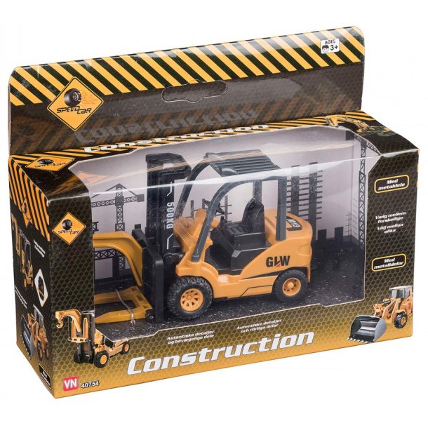 Construction gaffeltruck