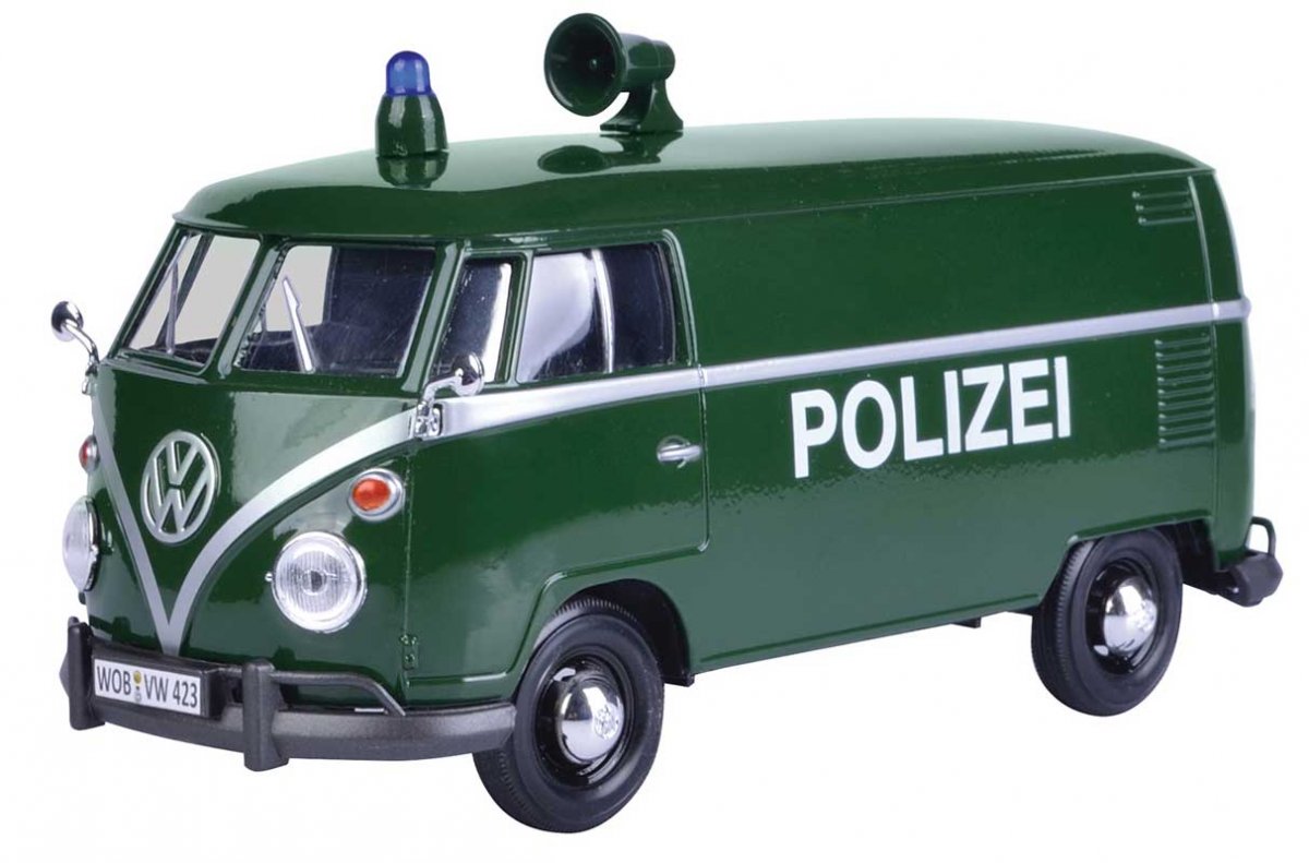 VW rugbrød - politi 1:24 Model Biler - Køb BilligLeg
