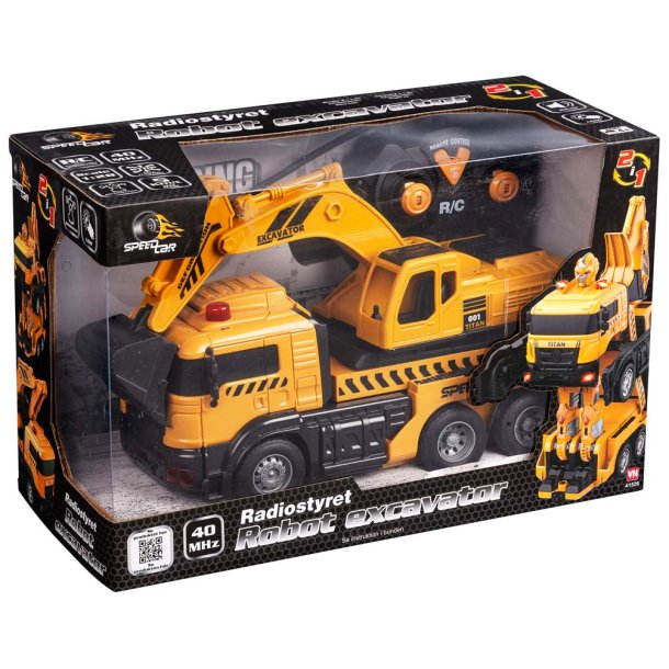 Speedcar fjernstyret lastbil / robot