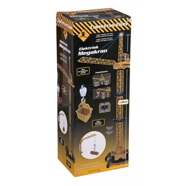 Mega kabelstyrd kran (frn 3 r)