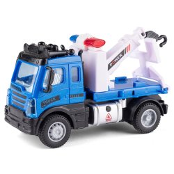 Kranbil med krog og pull back