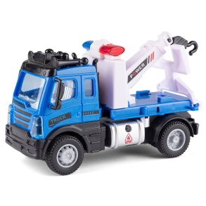 Kranbil med krog og pull back