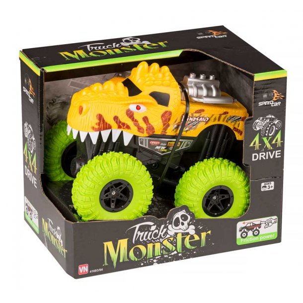 Gul monstertruck