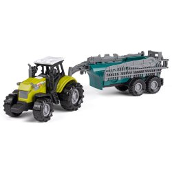 Bull traktor med sprjtevogn