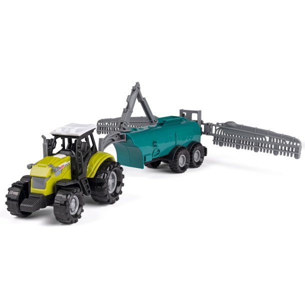 Bull traktor med sprjtevogn