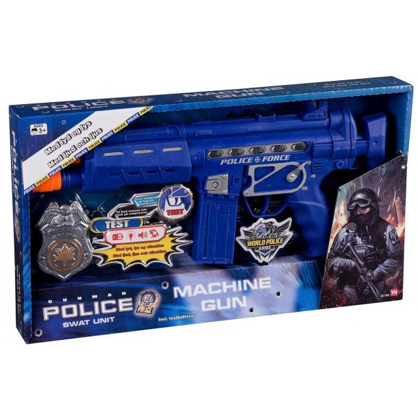 Politi maskingevr med lyd