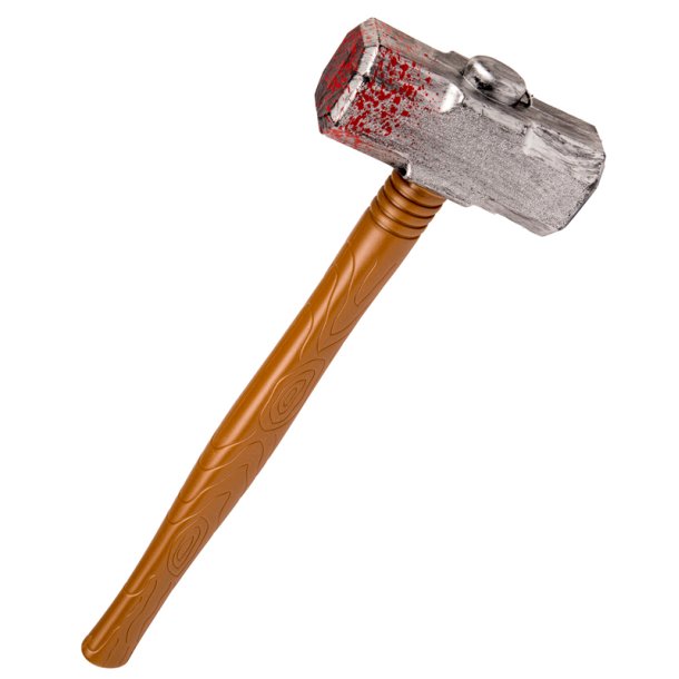 Hammer med blod til Halloween