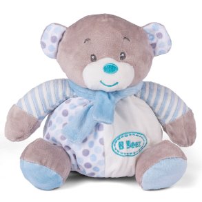 B Beez - Lysebl beanbag bamse