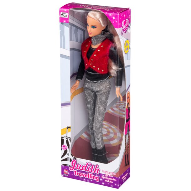 Judith Traveling dukke m/glimmertj
