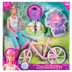 Judith dukke m/ mountainbike