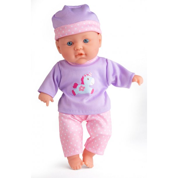 Mybaby Mathilde dukke - Lilla