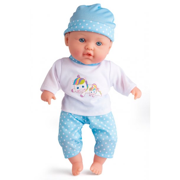Mybaby Mathilde dukke - Bl
