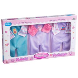 Dukketj heldragter 30-33cm.