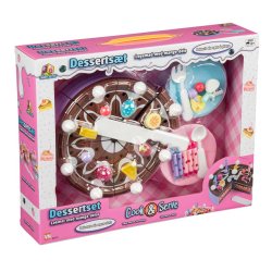 Lagkage med brun glasur