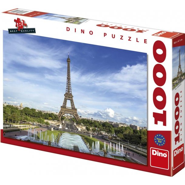 Puslespil 1000 brikker - Eiffeltårnet