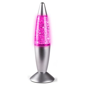 Lava glitter lampe
