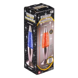 Lava glitter lampe