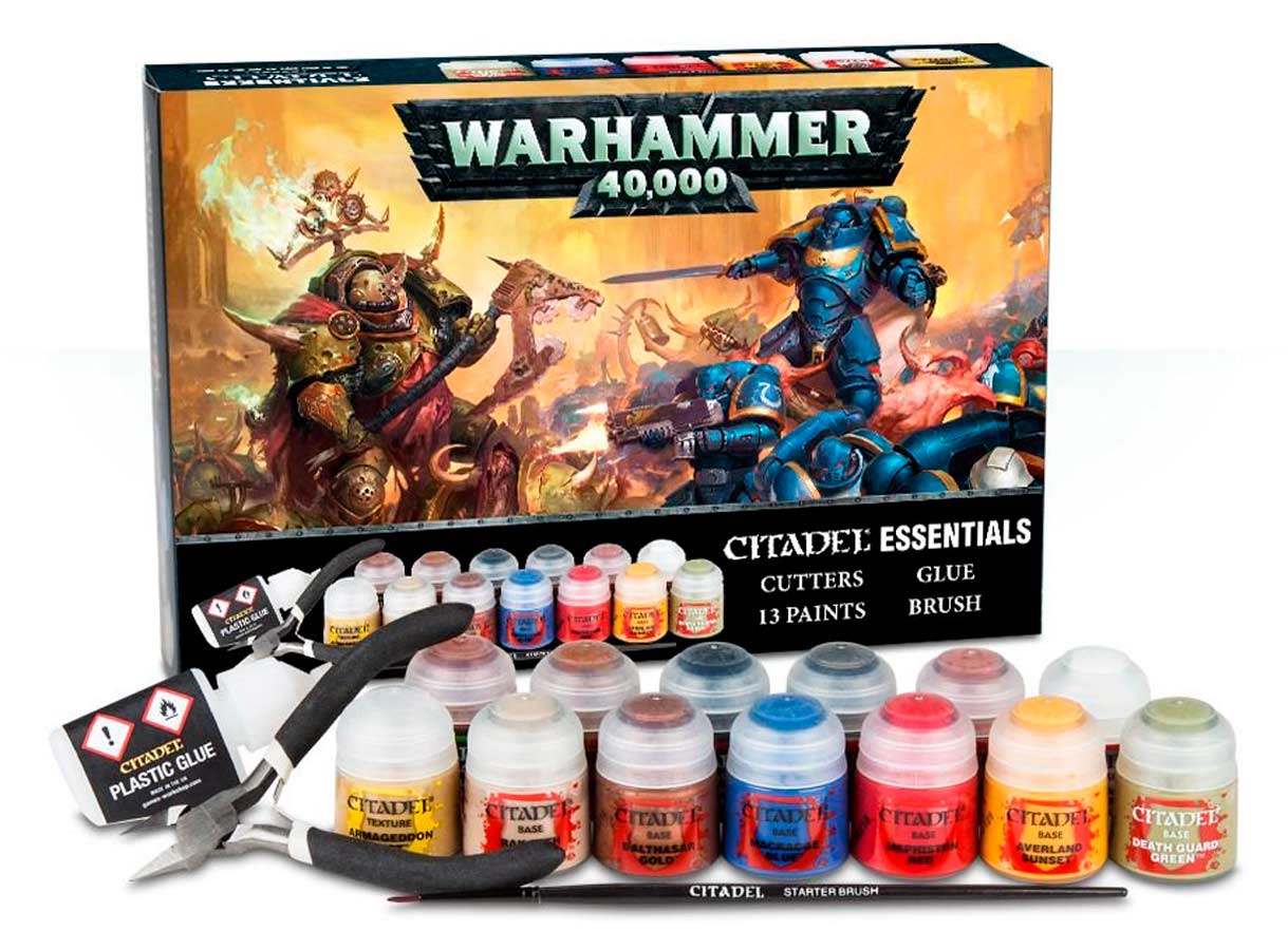 mynte sygdom global Warhammer 40,000 Citadel Essentials maling og værktøj