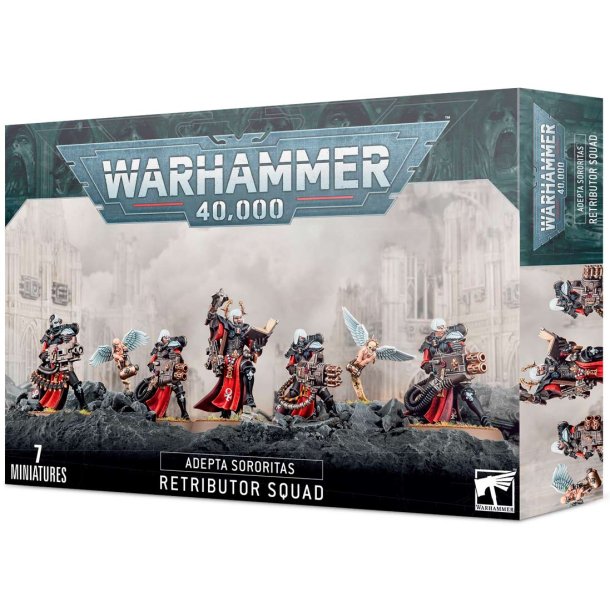 Warhammer 40k - Adepta sororitas vedergllningsgrupp